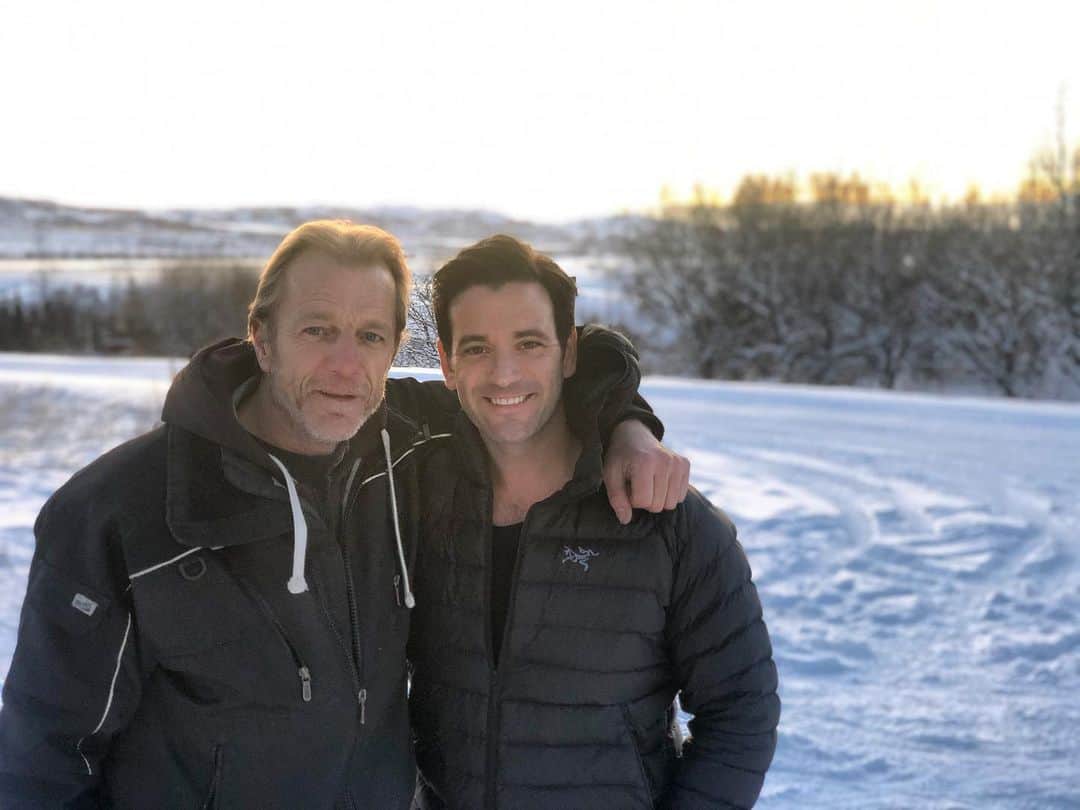 コリン・ドネルのインスタグラム：「Got to take in many sights thanks to @joi.rosa during our time in Iceland...pretty convinced there’s not a person in the whole country he doesn’t know. • #Iceland #LoveOnIceland #NewFriends #Travel」