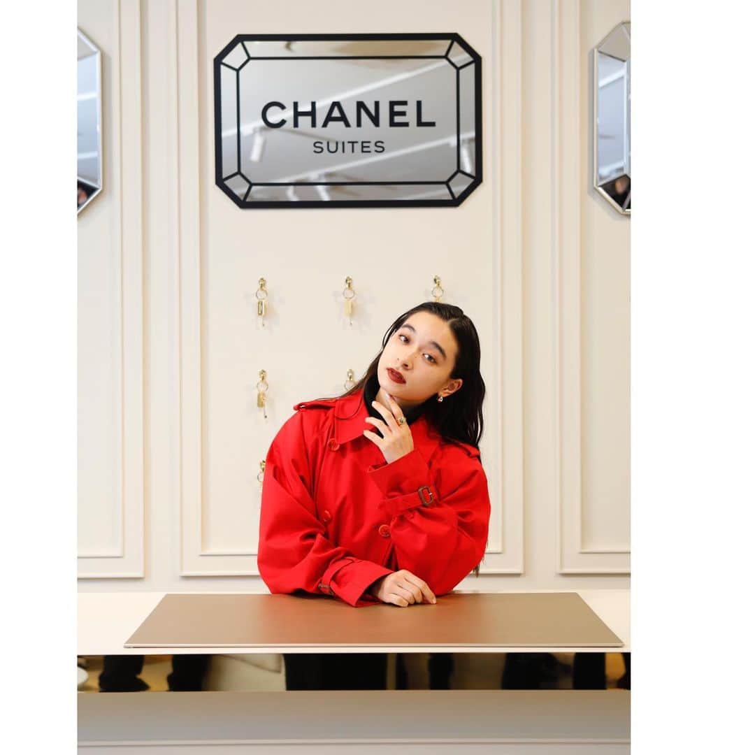 弓ライカさんのインスタグラム写真 - (弓ライカInstagram)「＂CHANEL SAITE＂  #chanelfinejewelry  #chanelsuites  #シャネルスウィート」12月10日 19時31分 - yumi_raika