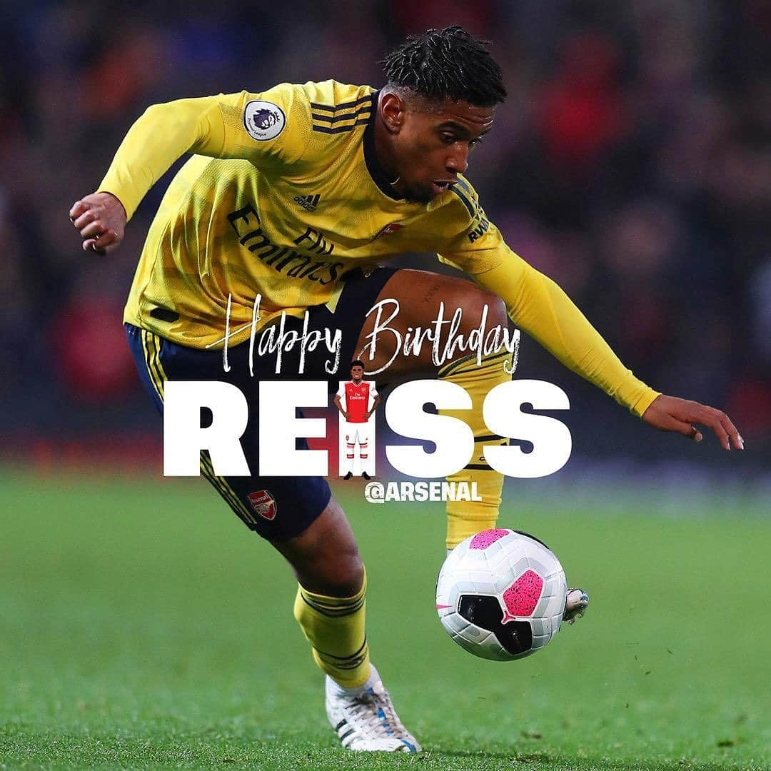 アーセナルFCさんのインスタグラム写真 - (アーセナルFCInstagram)「Happy birthday, Reiss! 🎈  Our @officialarsenalacademy graduate celebrates turning 20 today 🔴  #Nelson #OneOfOurOwn #Arsenal #England #COYG #Gunners」12月10日 19時36分 - arsenal