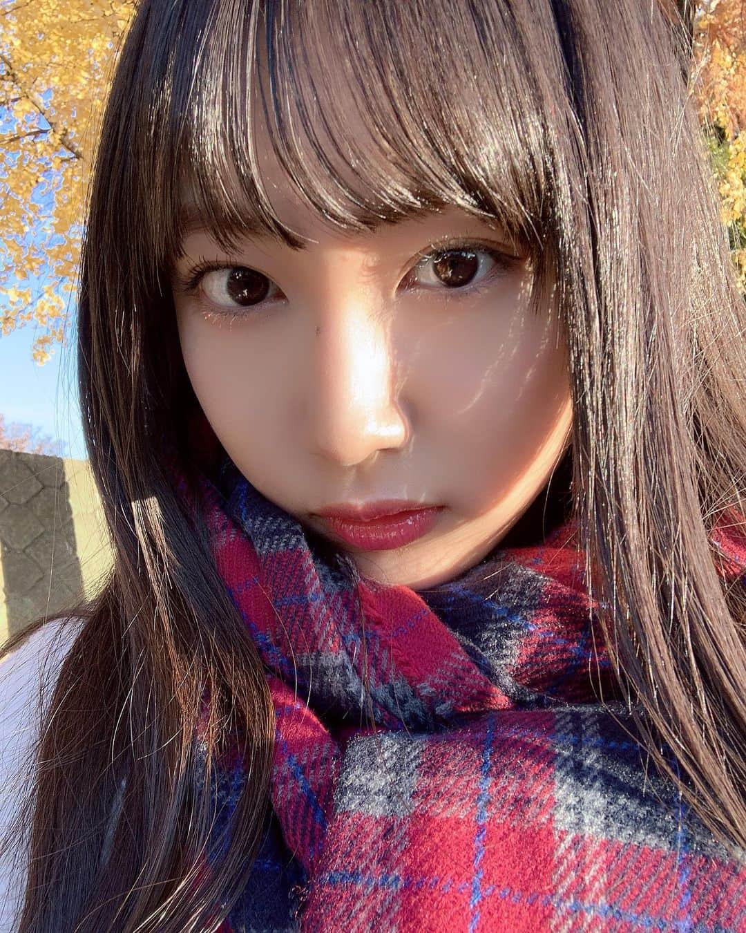 野村実代さんのインスタグラム写真 - (野村実代Instagram)「マフラーデビューしました🥰🧣 みんなは...？ #マフラー#マフラー女子」12月10日 20時10分 - miyomaruko_0201