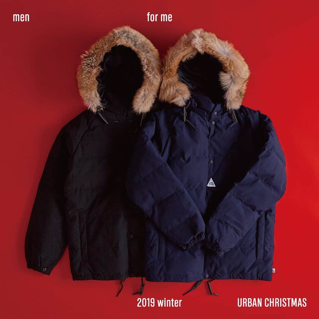のインスタグラム：「-URBAN CHRISTMAS-﻿ for me...men﻿ ﻿ ﻿ ﻿ 「寒さを乗り切る良いダウンを...🎁」﻿ ﻿ ﻿ ﻿ #urbanresearch﻿ #アーバンリサーチ ﻿ #capeheights﻿ #ケープハイツ﻿ #urbanchristmas﻿ #urbanchristmas2019」