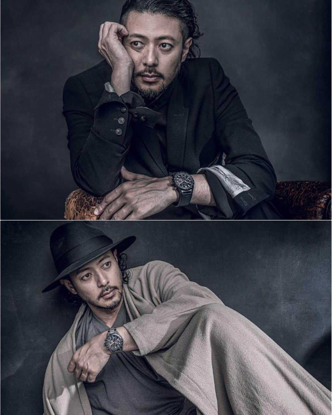 西村哲也のインスタグラム：「@gqjapan  Joe Odagiri Meets TAG HEUER Styled by me」