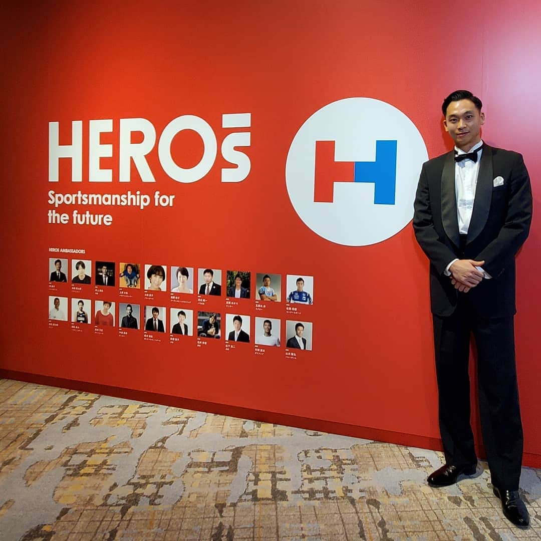 落合知也のインスタグラム：「HEROs AWARD 2019」