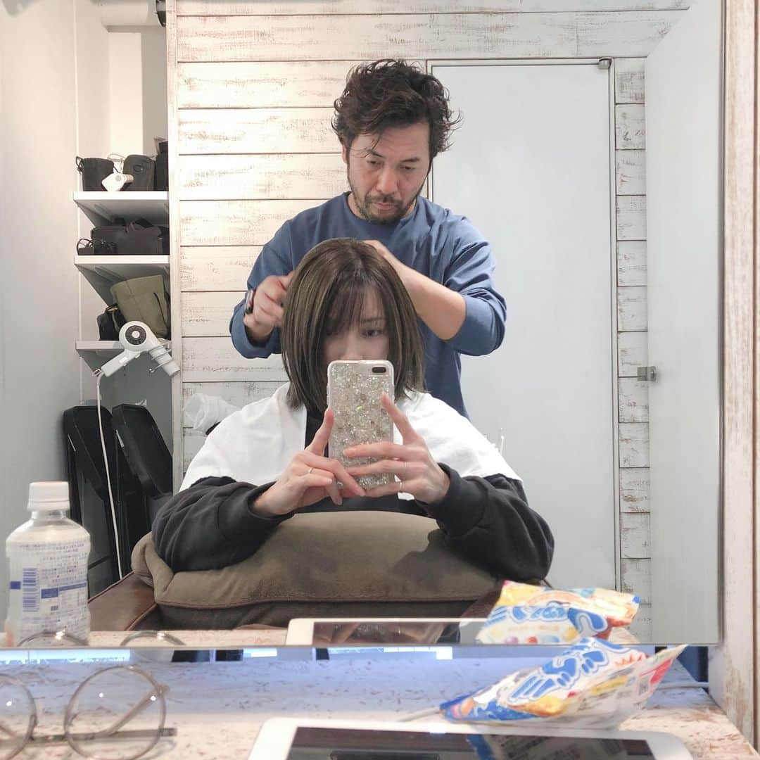 後藤真希さんのインスタグラム写真 - (後藤真希Instagram)「ヘアメンテに行ってきました！3Dカラーみたいにしてもらったよー！ #haircolor #colorchange #3dカラー #ヘアスタイル #vicca @vicca_hair @vicca_nakazawa_yoshio」12月10日 14時24分 - goto_maki923