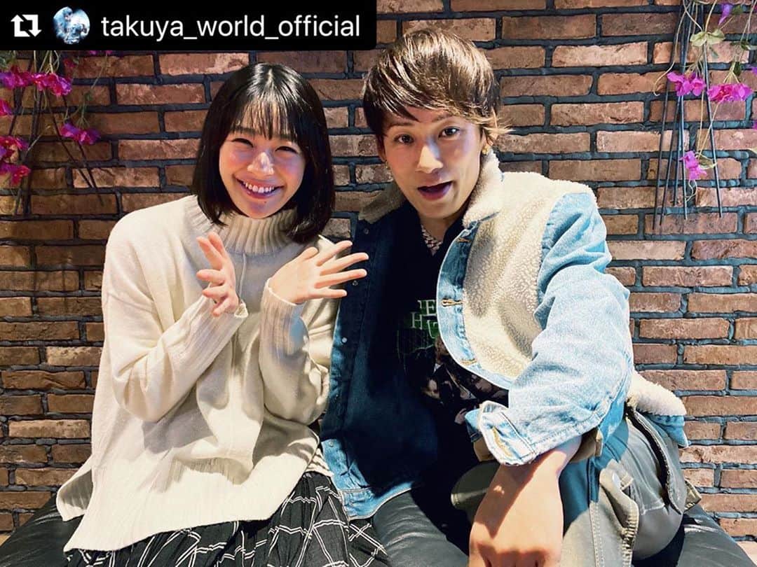 のインスタグラム：「📸ありがとうございました🔥 .  #Repost @takuya_world_official with @make_repost ・・・ First sight #UVERworld #TAKUYA∞ #First sight MV #加村真美 @kamura_mami」