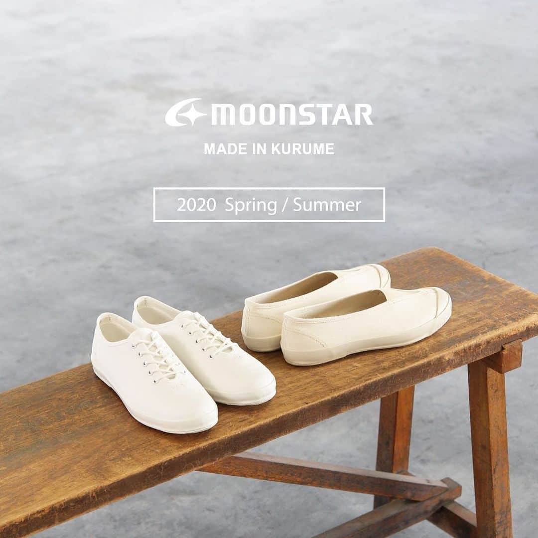 MOONSTARのインスタグラム：「MOONSTAR 2020 SS START . LITE UBAL、LITE BALLET Delivered in February . #moonstarshoes  #finevulcanized  #liteubal  #liteballet  #madeinkurume」