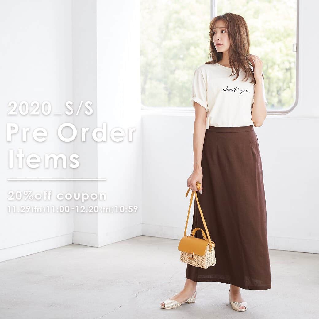 titivateさんのインスタグラム写真 - (titivateInstagram)「【12/20(金)10：59まで】2020 S/S PRE ORDER 20%OFF!! ◆画像をタップすると商品ページがご覧いただけます。 . 12/20(金)10：59まで 公式サイト限定!! 2020春夏先行受注会アイテムがクーポンご利用で20％OFF★ . . titivate×ur's 2020 S/S受注会東京にて開催 会場でのご購入でS/S PRE ORDER ITEMが30％OFF!! ▼詳しくはプロフィールの「SS受注会」または下記URL▼ https://titivate.jp/project/event/jk2020ss/ . #titivate #ティティベイト #urs_official #urs #sea_dress #seadress_official #miette #miette_jp #2020SS #受注会 #先行受注 #PREORDER #EXHIBITION #東京 #ファッション #プチプラ」12月10日 18時39分 - titivatejp