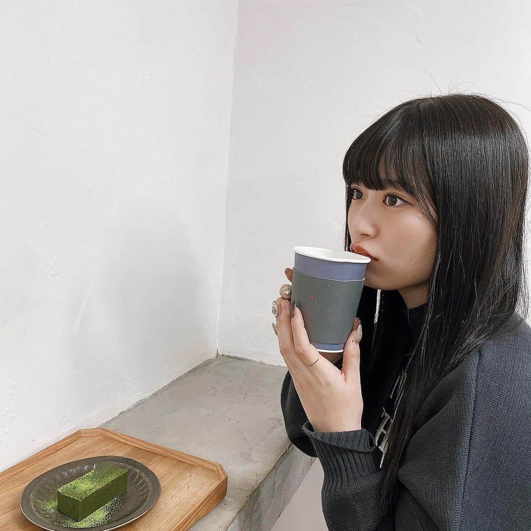 月足天音さんのインスタグラム写真 - (月足天音Instagram)「最近お茶にハマってしまったよね〜心が温まるよね〜。 #mume #福岡カフェ」12月10日 18時36分 - am1026_official