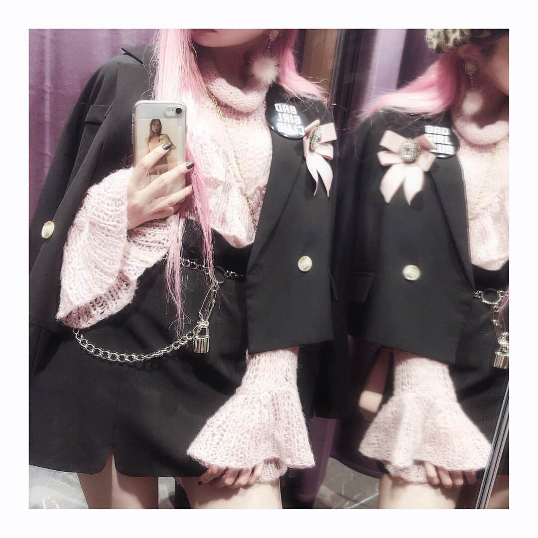 胡桃兎愛のインスタグラム：「セットアップらぶ❤︎」