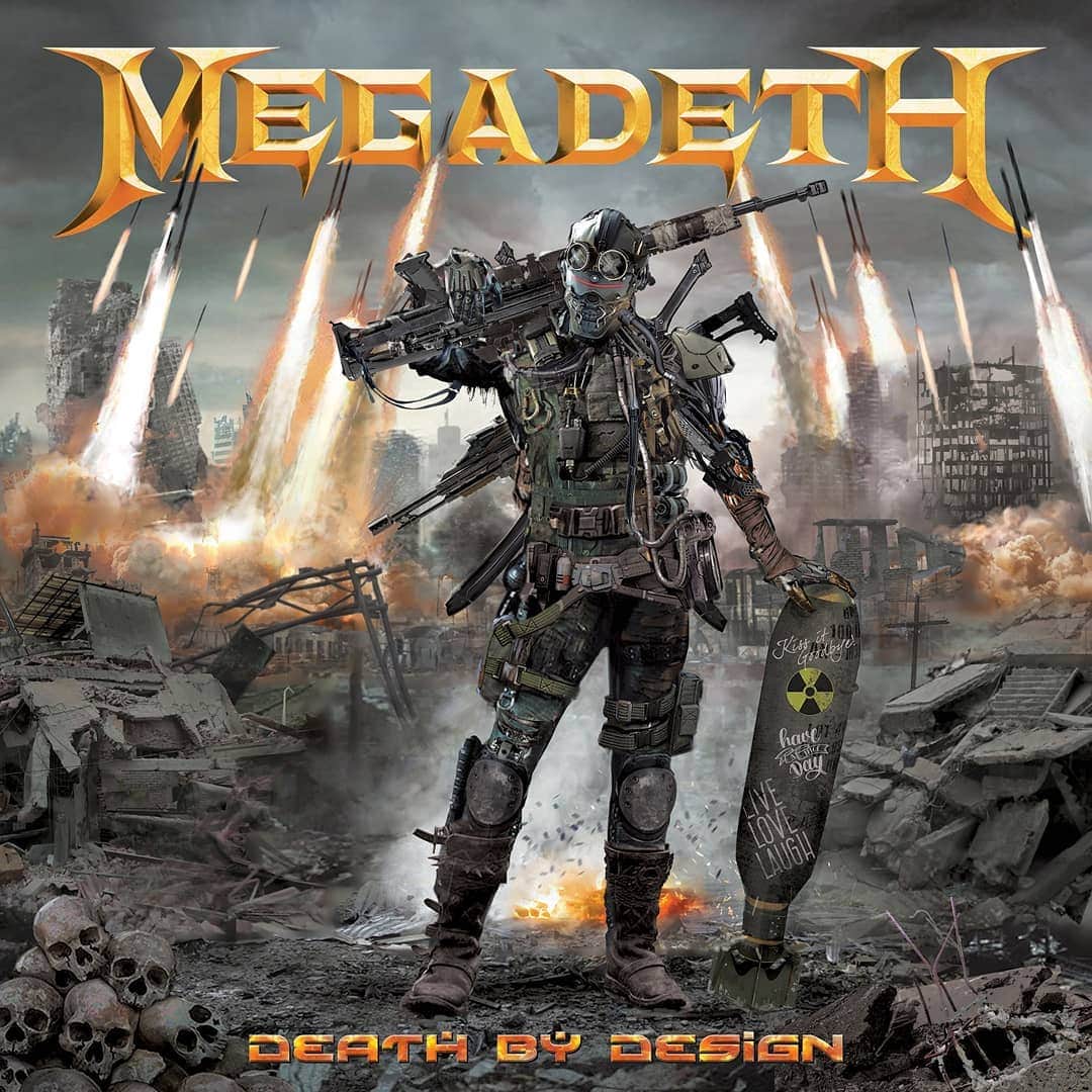 Megadethさんのインスタグラム写真 - (MegadethInstagram)「MEGADETH: DEATH BY DESIGN 350-page graphic novel is presented in a 12.25”x12.25” prestige “album” format. The project, carefully curated by Dave Mustaine and Heavy Metal, is a powerful book that gives both insight and understanding into the universe of Megadeth and Vic Rattlehead. . The standard edition & limited quantities of the signed editions w/ clear vinyl WARHEADS ON FOREHEADS album sets are available at shop.heavymetal.com. (link in bio) . #megadeth #deathbydesign #davemustaine #heavymetal #graphicnovel #comics #warheadsonforeheads #metal」12月11日 5時02分 - megadeth