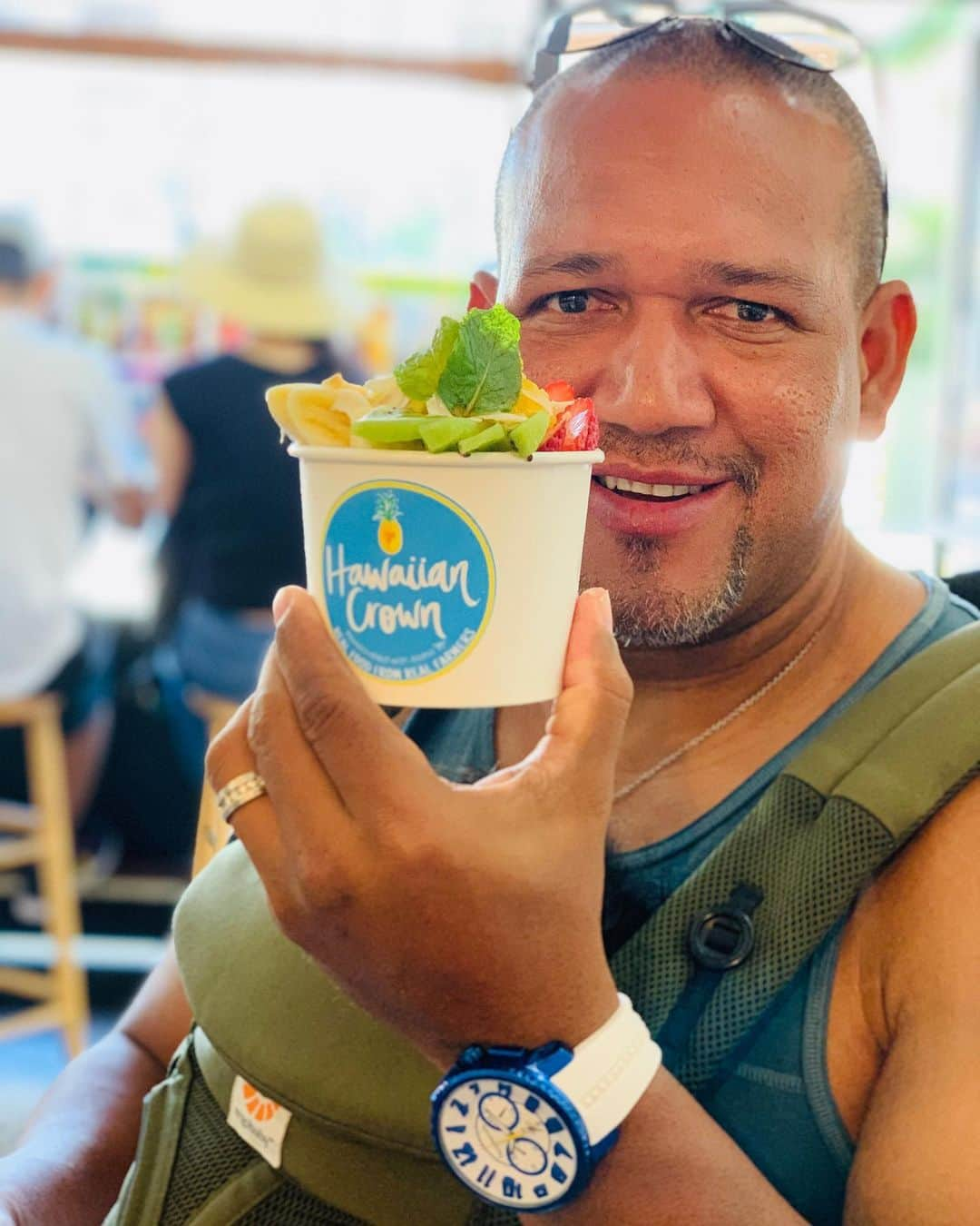 アレックス・ラミレスさんのインスタグラム写真 - (アレックス・ラミレスInstagram)「My favorite place in Hawaii to eat açaí bowl! This time I tried Hawaiian Mango Bowl and it was delicious 😋」12月11日 5時31分 - ramichan3