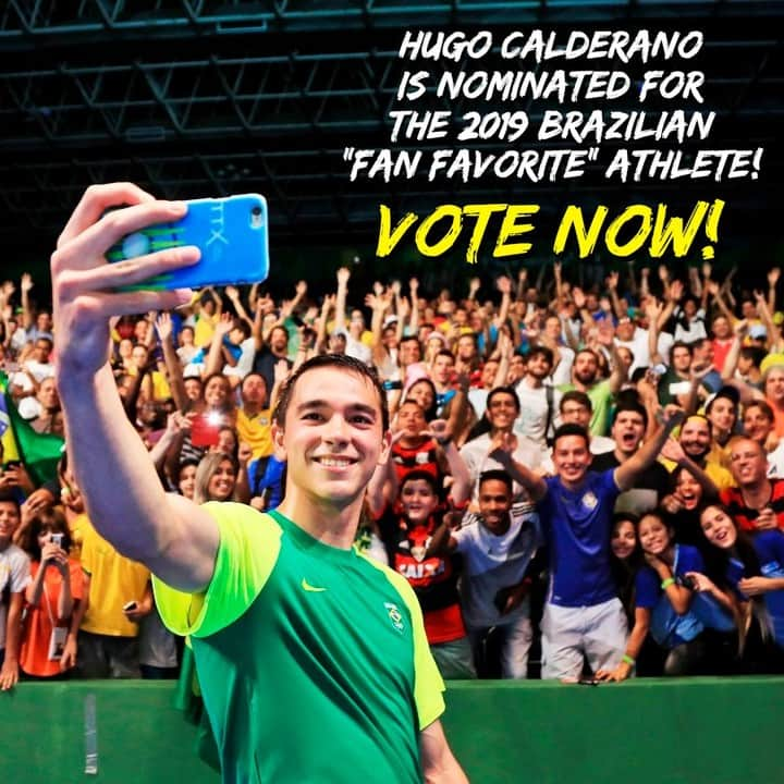 ITTF Worldさんのインスタグラム写真 - (ITTF WorldInstagram)「FINAL DAY to vote @hugocalderano for the 2019 Brazilian Athlete of the Fans award! 🇧🇷🏓😍 👉 Click the link in bio and show your support!」12月10日 22時00分 - wtt