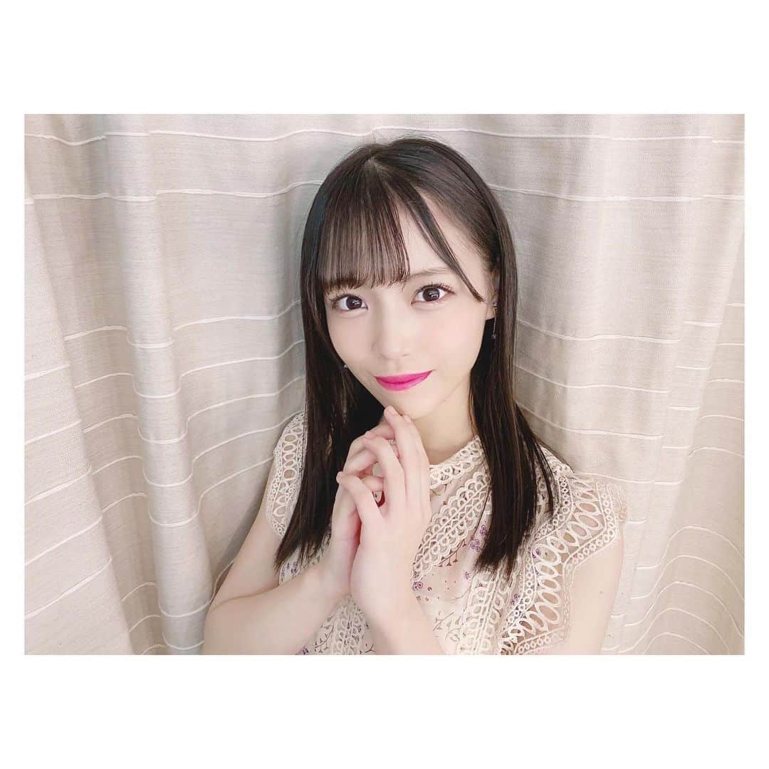 岩田陽菜さんのインスタグラム写真 - (岩田陽菜Instagram)「ゴゴリバに来てくださった皆さん本当にありがとうございました😊✨﻿ ﻿ ﻿ ﻿ #STU48#船上公演#次もお楽しみに　💖﻿ #ワンピース#レース#花柄#髪型#ストレート」12月10日 22時11分 - hina_naso_stu48