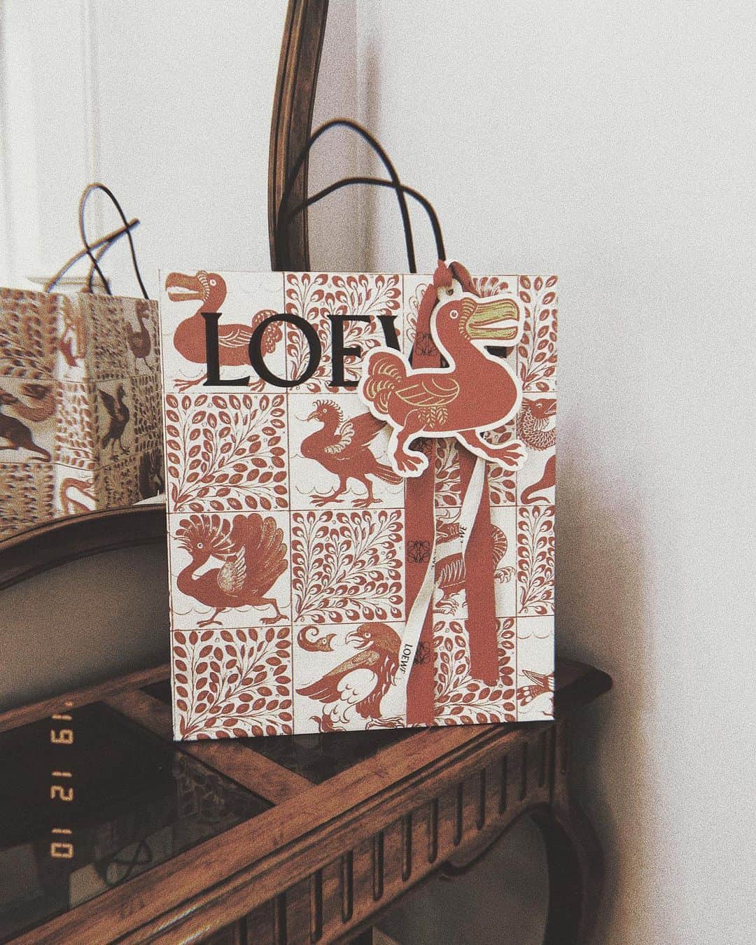 JUNNAのインスタグラム：「happy holidays with #LOEWE 🦆 #only #loewebag #ロエベ」