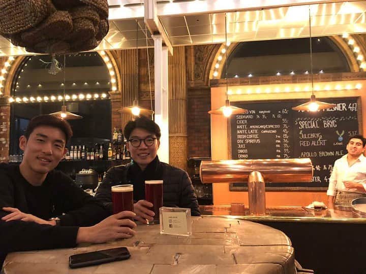 ユン・ソギョンのインスタグラム：「봐서 너무 좋다 늘 고마워요 형 #위닝라이벌」