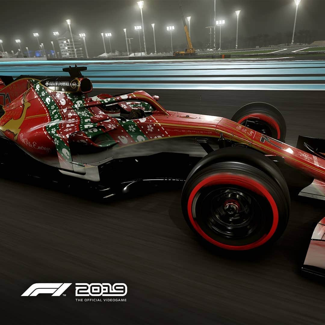 F1さんのインスタグラム写真 - (F1Instagram)「Off-season blues? What off-season blues? 😉 Get in the festive spirit with this Christmas theme for the multiplayer car, now available on @formula1game 🎮 . #F1 #Formula1 #Formula1Game #Codemasters #NorthPoleEnergy #Festive @codemastersgames」12月10日 23時37分 - f1