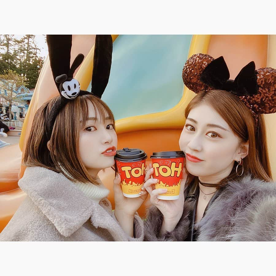 舞雛かのんさんのインスタグラム写真 - (舞雛かのんInstagram)「disneyland‪‪❤︎‬‪‪ 先日あゆと夢の国でデート‪‪しました‪‪❤︎‬. . タイミング合って本当嬉しかったーーっ‪‪❤︎‬. . 楽しくて面白くて沢山笑った1日でした‪☺︎‬‪‪❤︎‬. . #disneyland  #昼間余裕で写真撮ってたけど  #暗くなると迷いだす  #次はユニバ行こ」12月10日 23時46分 - mizho_601