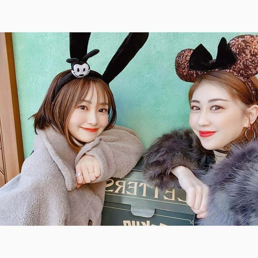 舞雛かのんさんのインスタグラム写真 - (舞雛かのんInstagram)「disneyland‪‪❤︎‬‪‪ 先日あゆと夢の国でデート‪‪しました‪‪❤︎‬. . タイミング合って本当嬉しかったーーっ‪‪❤︎‬. . 楽しくて面白くて沢山笑った1日でした‪☺︎‬‪‪❤︎‬. . #disneyland  #昼間余裕で写真撮ってたけど  #暗くなると迷いだす  #次はユニバ行こ」12月10日 23時46分 - mizho_601