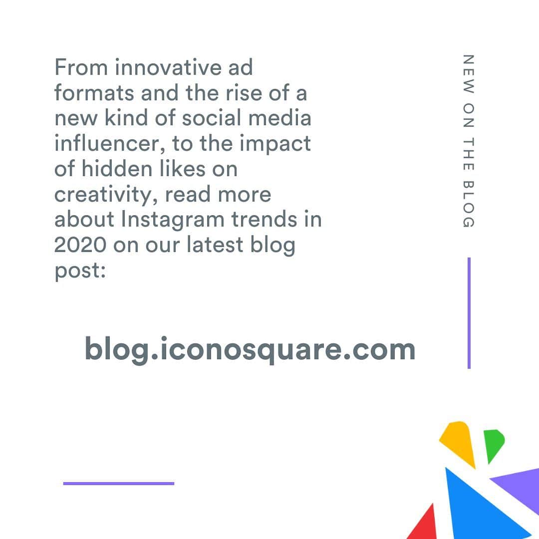 Iconosquareさんのインスタグラム写真 - (IconosquareInstagram)「It’s been a busy year on Instagram, it welcomed many updates in 2019: the hiding of public likes, new quiz and donation stickers, shoppable ads, Creator accounts, and more… and the coming year promises even more exciting updates! 🎁  So, what trends do you need to embrace in the new coming year? 🎉  Read about 7 trends that will define the Instagram landscape in 2020 and be ready to include these trends in your upcoming Instagram strategy to stay ahead of the curve.  Link in bio 👉🏼 https://icnsq.re/2rtD4kv」12月10日 23時57分 - iconosquare