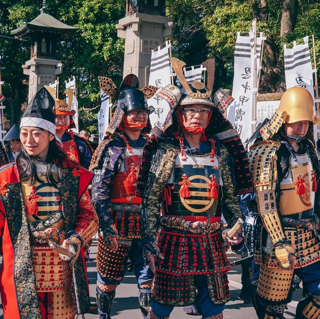 Anji SALZさんのインスタグラム写真 - (Anji SALZInstagram)「Have you ever heard about Gyoda City’s annual samurai festival “Jidai Matsuri” in Saitama? Last month I joined the parade and finally blogged about it! 🥳❤️ Follow link in bio or stories to read - and don’t forget to swipe through the pictures here for some videos 👘❤️ 行田市の忍城時代祭りはご存知かな？ 先月はパレードに参加し、楽しい一日を過ごしました。 ブログにてその祭りと意見に書きましたので、ぜひ読んでみてね❤️ ストーリー又はプロフィールのリンクから飛べるよ。💫 #japantravel #kimono #samurai」12月11日 0時00分 - salztokyo