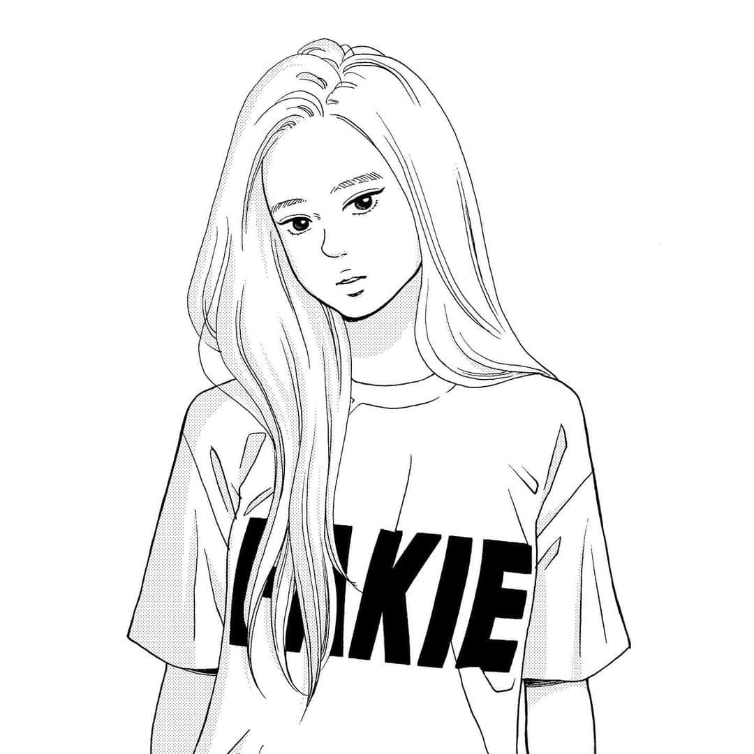 マキヒロチのインスタグラム：「Karin #sketchy」