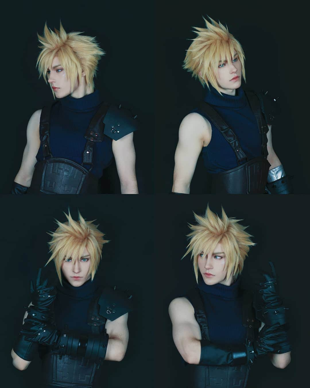 Geheさんのインスタグラム写真 - (GeheInstagram)「Some closeup pics of my Cloud! I'm very proud of how the wig turned out T_T 💛  Costume and wig base are from @ezcosplay ! #CloudStrifeCosplay #CloudCosplay #FFVIIRemake #FinalFantasyVIIRemake #FinalFantasyCosplay」12月11日 2時01分 - geheichou