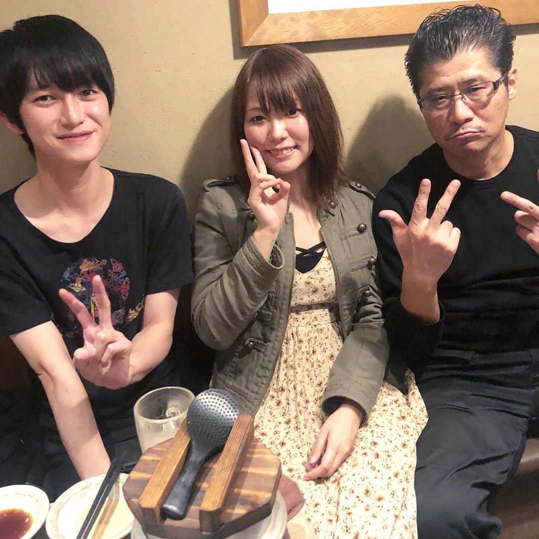 菅原千瑛のインスタグラム：「#本郷くんと小山アニキと」