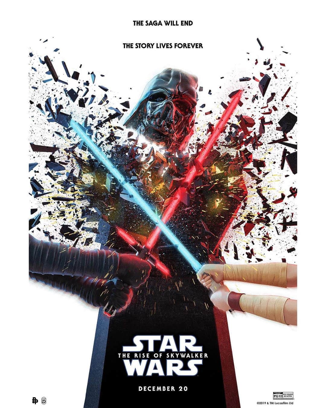 スター・ウォーズさんのインスタグラム写真 - (スター・ウォーズInstagram)「Check out this new poster inspired by #StarWars: #TheRiseOfSkywalker! Art by @skinnercreative. See the film in theaters December 20.」12月11日 3時04分 - starwars