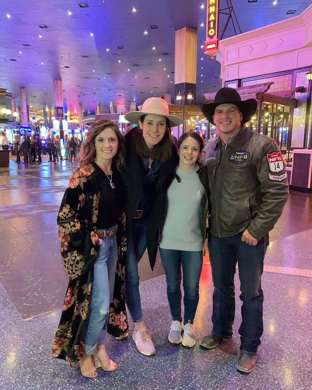 ペイジ・ローレンスのインスタグラム：「The NFR is fun, but the NFR with friends is the best!!」