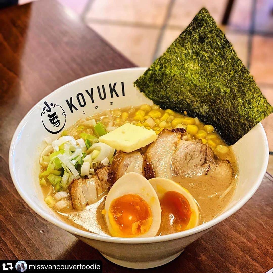 Koyukiさんのインスタグラム写真 - (KoyukiInstagram)「missvancouverfoodie I love trying different ramen restaurants 😋 Makes me miss Japan! Maybe I’ll go again next year for more ramen and sushi and makeup! What are your favorite places to go to in Japan?  Thank you @missvancouverfoodie for coming😊」12月11日 15時08分 - koyukikitchen