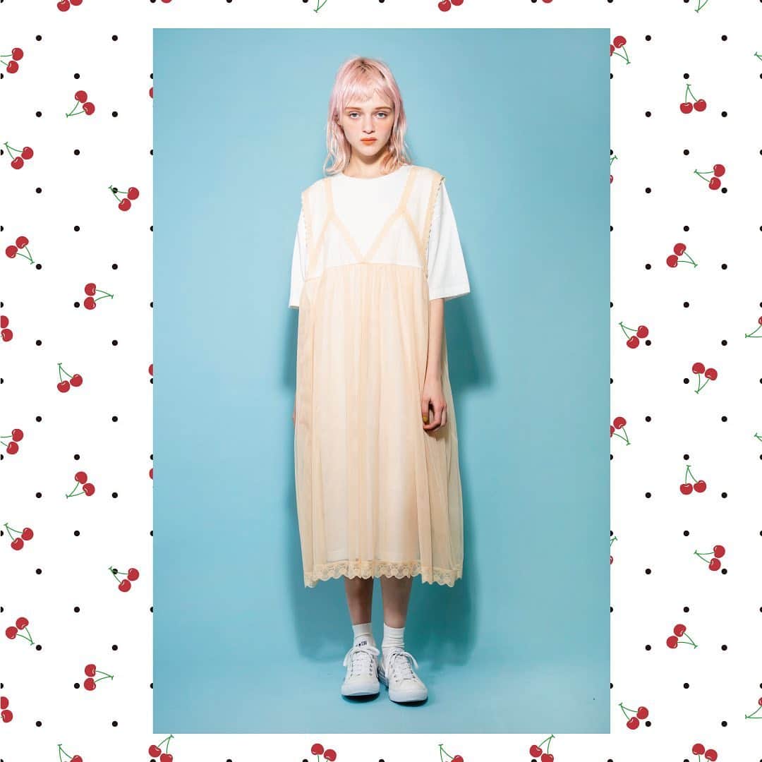 Candy Stripperさんのインスタグラム写真 - (Candy StripperInstagram)「PRE-ORDER﻿ ﻿ ————————————————————﻿ 4月中旬発売﻿ ﻿ ☑︎TULLE LAYERED OP﻿ OFF WHITE×BEIGE / LIME / BLACK﻿ Size : free﻿ ¥18,000+tax﻿ ————————————————————﻿ ﻿ Model:175cm﻿ ﻿ 商品の詳細は画像タップでご覧いただけます👆﻿ ﻿ #candystripper #candystore #2020spring #candyitup #preorder」12月11日 13時38分 - candystripper_official