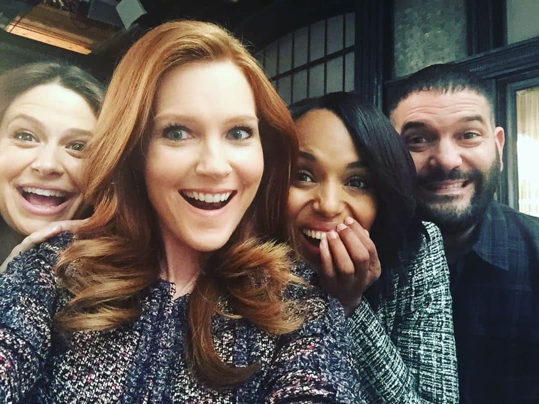 ダービー・スタンチフィールドのインスタグラム：「There’s no such thing as “throwback tuesday.” Is there. #tbt #scandal ☺️」