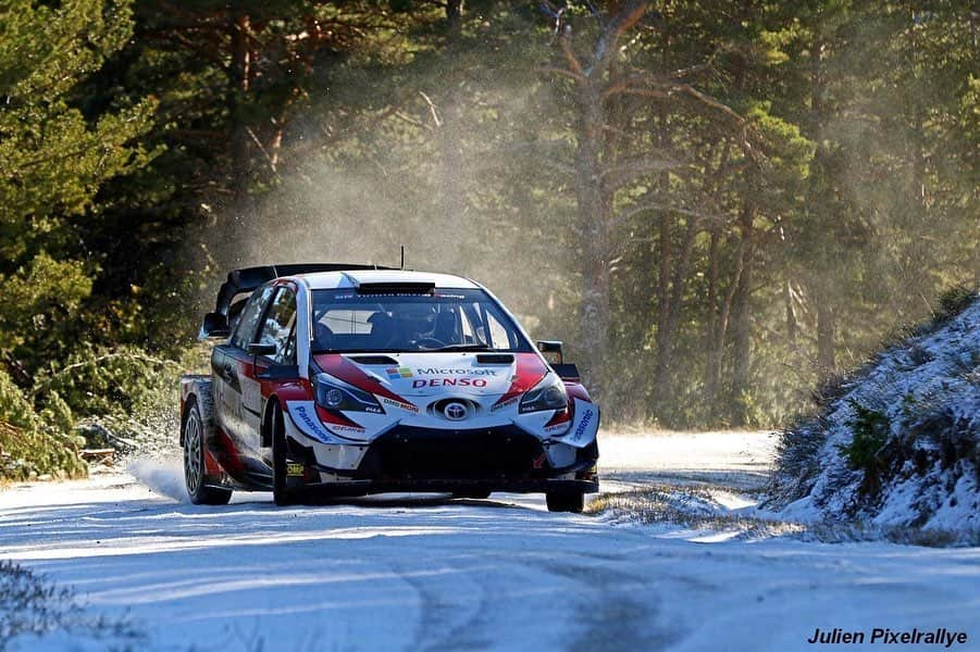 勝田貴元さんのインスタグラム写真 - (勝田貴元Instagram)「‪Monte Carlo test with @TGR_WRC !‬ ‪We had proper Monte conditions ❄️‬ ‪It was so much enjoyable stage!‬ ‪来年のモンテカルロに向けてのテスト完了！‬ ‪ステージはアイス、スノー、ドライ、ウェットなどの全部のコンディションが入り混じっていて非常に難しく、モンテに向けてとても良いテストになりました💪❄️‬ ‪※写真はすべて同じステージ😎‬ 📸 @julien_perez9  #takamotokatsuta @danbarritt #toyotagazooracing #yariswrc #montecarlo #rally #勝田貴元 #ラリー #wrc」12月11日 7時08分 - takamotokatsuta