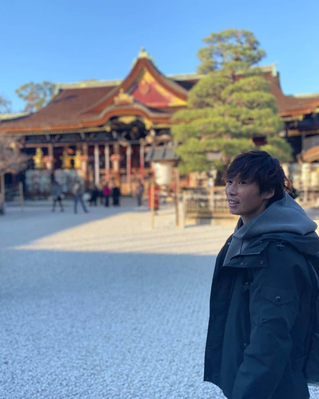 鮫島彩さんのインスタグラム写真 - (鮫島彩Instagram)「・ ・ 京都をおさんぽ。  神社もお寺も気持ちが良いね、落ち着くね。  京都の綺麗な場所や美味しいお店があったら教えてください🥰  #鹿苑寺 #北野天満宮 #クリケット #たまごサンドがおすすめ」12月11日 7時21分 - aya_sameshima