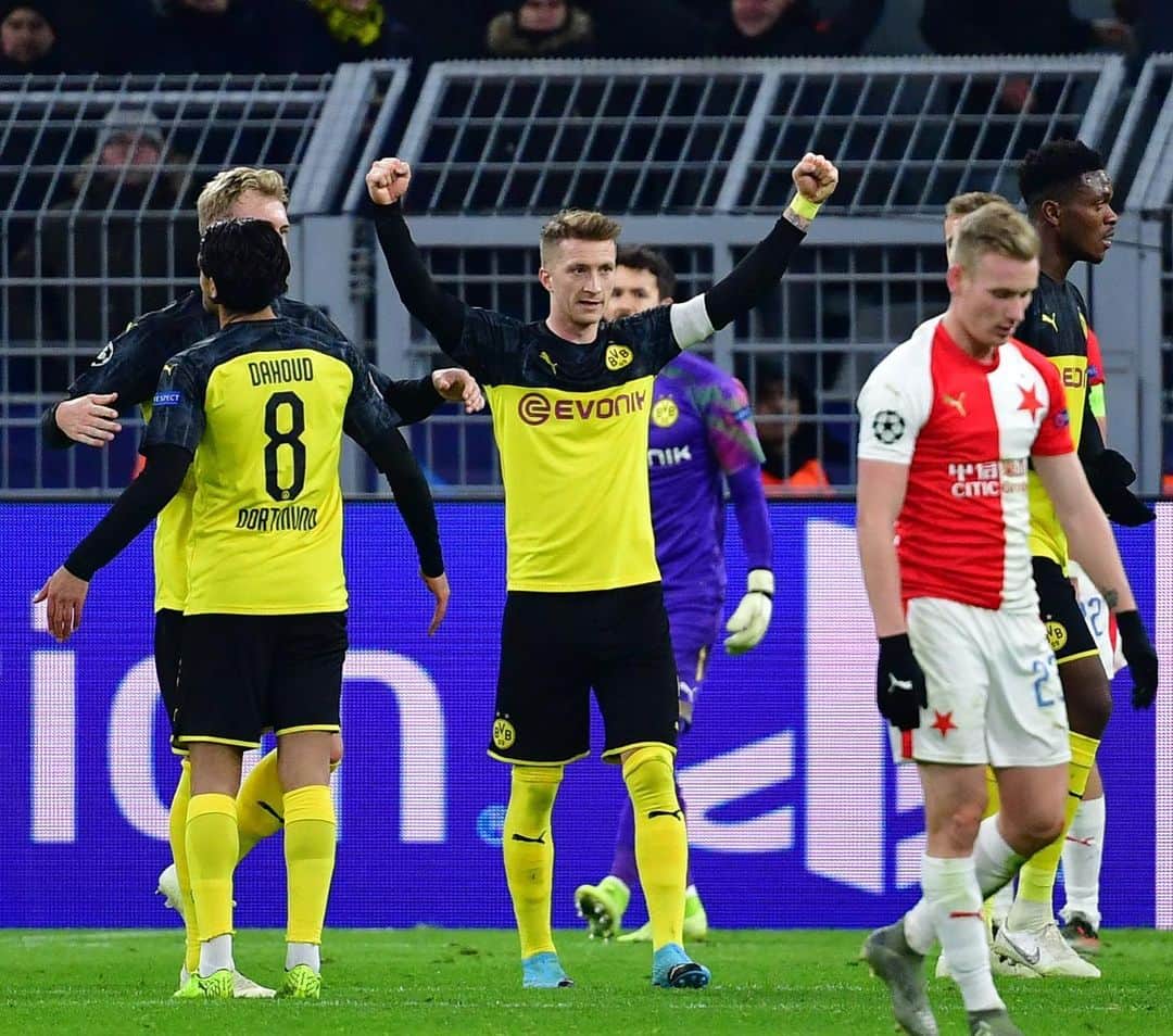 マルコ・ロイスのインスタグラム：「Achtelfinale ✔️ @bvb09」