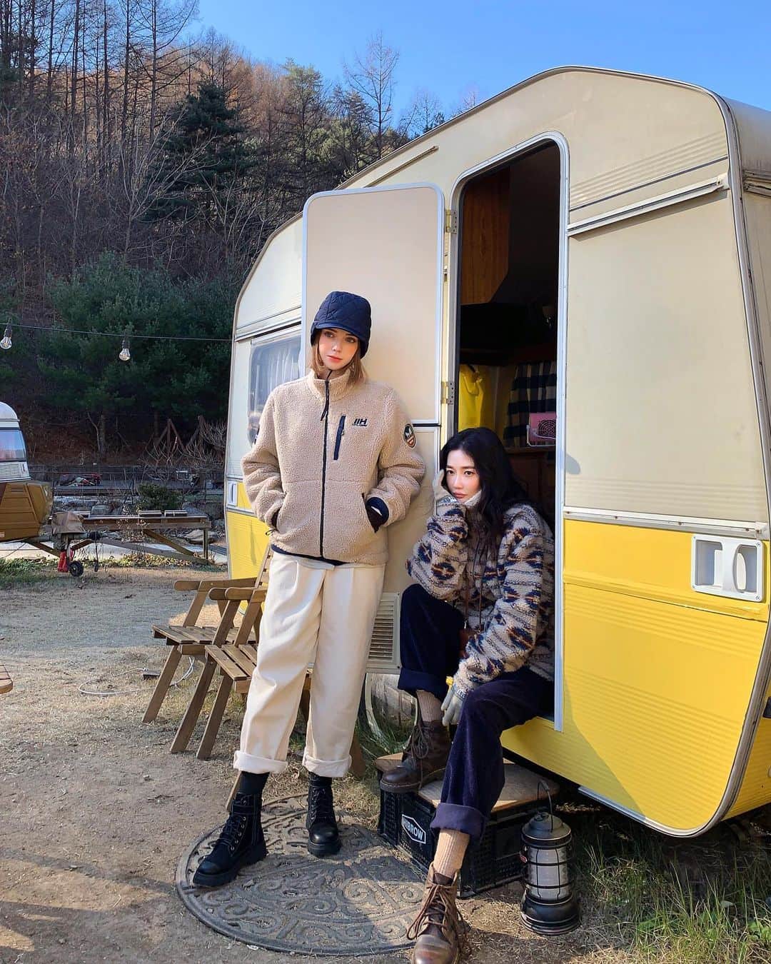 Chuuのインスタグラム：「따듯함과 예쁨 동시에 얻기⛺️✨#chuuseoul」