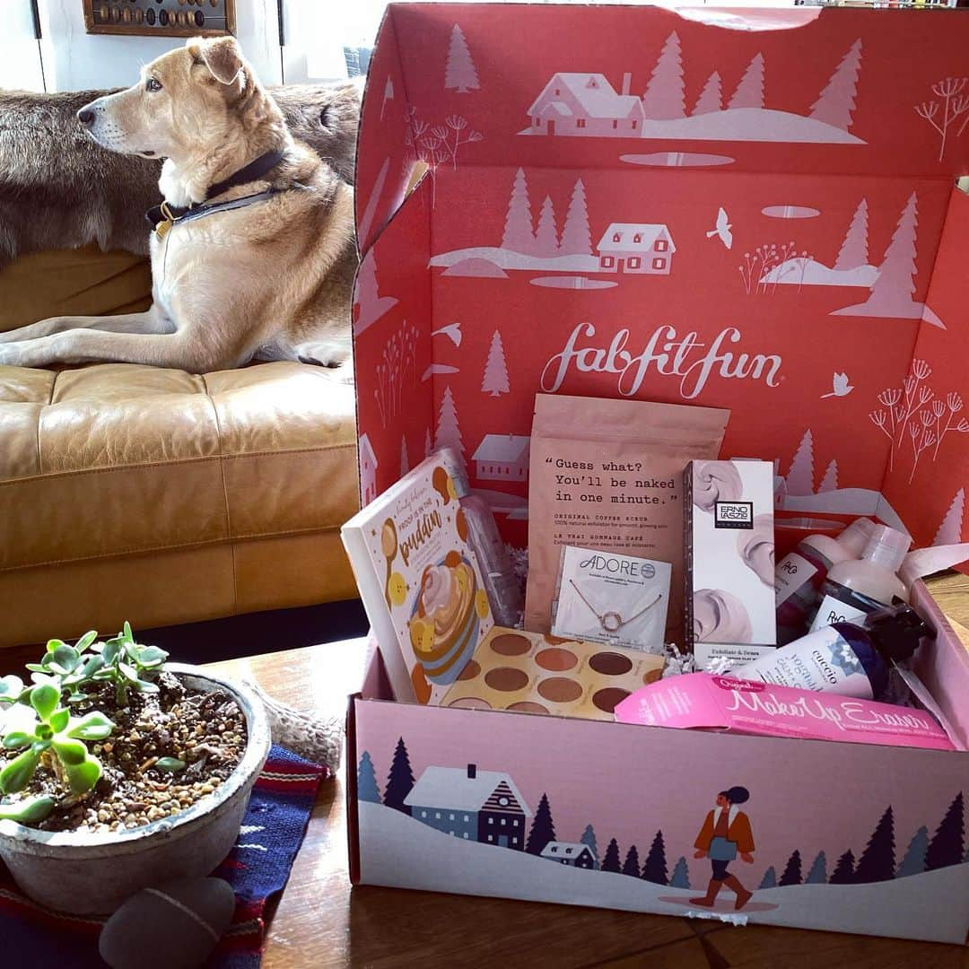 トローヤン・ベリサリオさんのインスタグラム写真 - (トローヤン・ベリサリオInstagram)「Im really excited to be a #fabfitfunpartner this year and receive my first @fabfitfun Winter Box!  Not only was it filled with awesome and beautiful gifts for myself but it supports female run businesses and BEST OF ALL each box partners with a charity and gives back!  This box is partnering with Maria Shriver and The Women’s Alzheimer’s Movement which raises awareness and funds to treat and educate about Alzheimer’s disease.  If you want to build a box for yourself or for a friend check out the link in my bio and use my PROMOCODE: TROIAN for $10 off your box at FabFitFun.com!」12月11日 8時56分 - sleepinthegardn