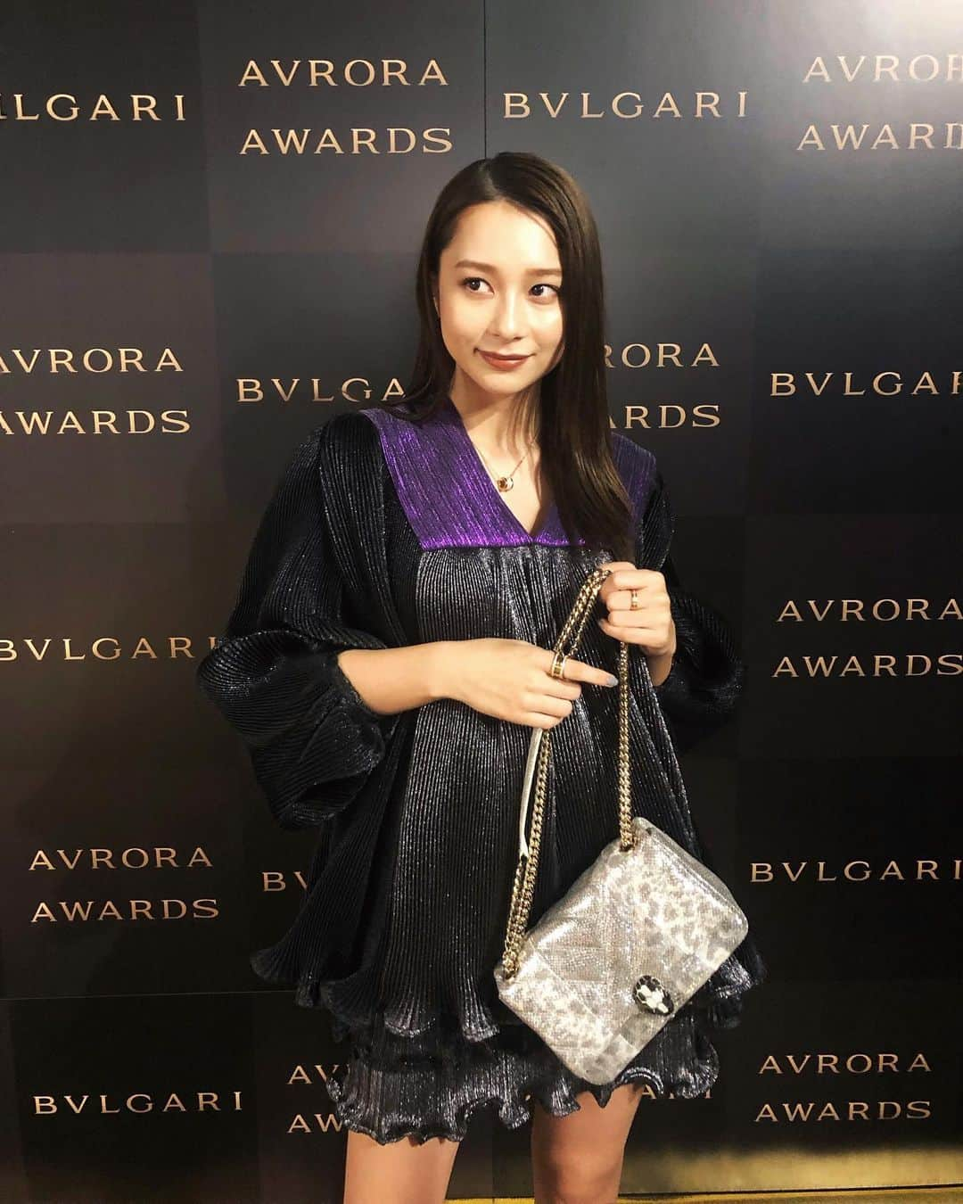 丹羽仁希さんのインスタグラム写真 - (丹羽仁希Instagram)「@bulgariofficial #avroraawards 🖤 今最も輝く女性たちとその取り組みを讃える 授賞式BVLGARI AVRORA AWARDS 2019 に招待していただきました💍 . #inspiringwomen  #bvlgari  #アウローラアワード #yumikatsura @yumikatsura_ @yumikatsurajapan」12月11日 12時36分 - __niki22