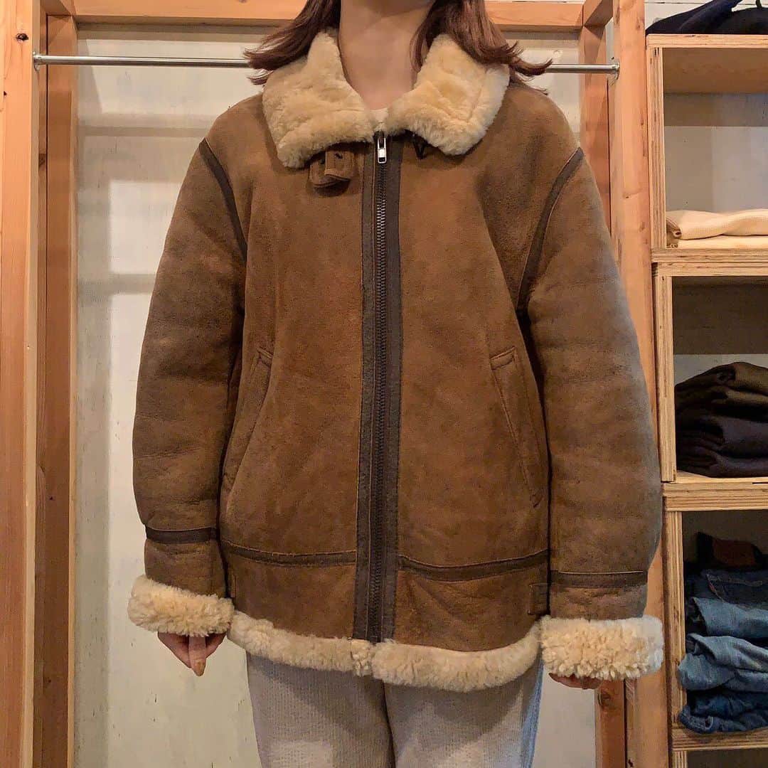 のインスタグラム：「TSGD_1st@shibuya  B-3 TYPE JKT/Italy  寸法 着丈68cm 身幅58cm 袖丈63cm  staff:166cm」