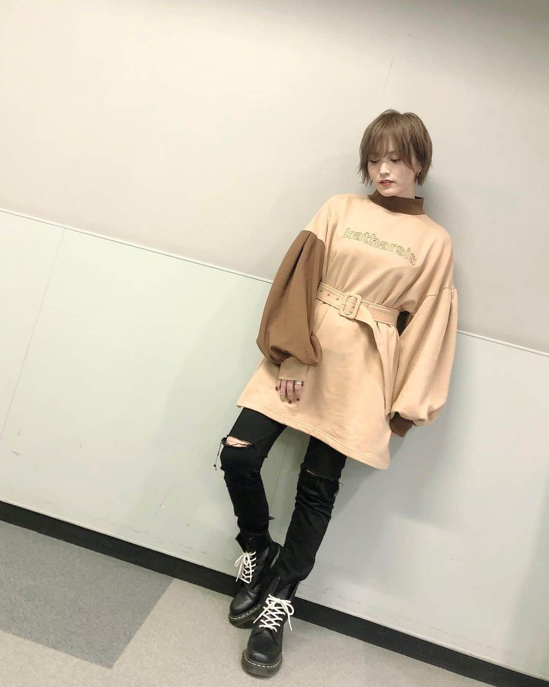 山本彩さんのインスタグラム写真 - (山本彩Instagram)「. #jouetie #drmartens #fashion #nscollection #しごおわ」12月11日 23時46分 - sayaka__714