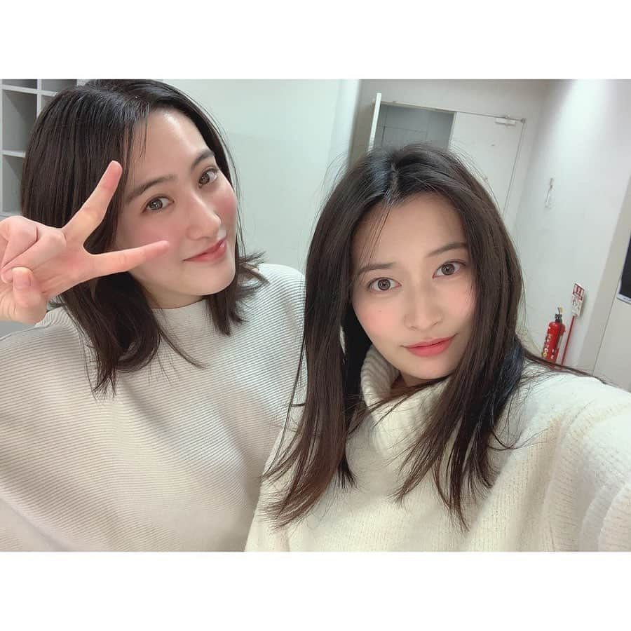 土井悠さんのインスタグラム写真 - (土井悠Instagram)「先日のバカ殿様の収録にてかおるさんと私服がなんだか似てるねと☺️❤️📸 またお知らせしますね〜  #バカ殿様 #腰元」12月11日 23時53分 - yu_doi