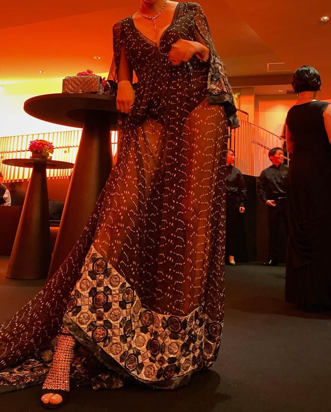 森星さんのインスタグラム写真 - (森星Instagram)「@bulgariofficial Aurora Award 2019💥 Wearing @fendi haute couture🖤」12月11日 16時07分 - hikari