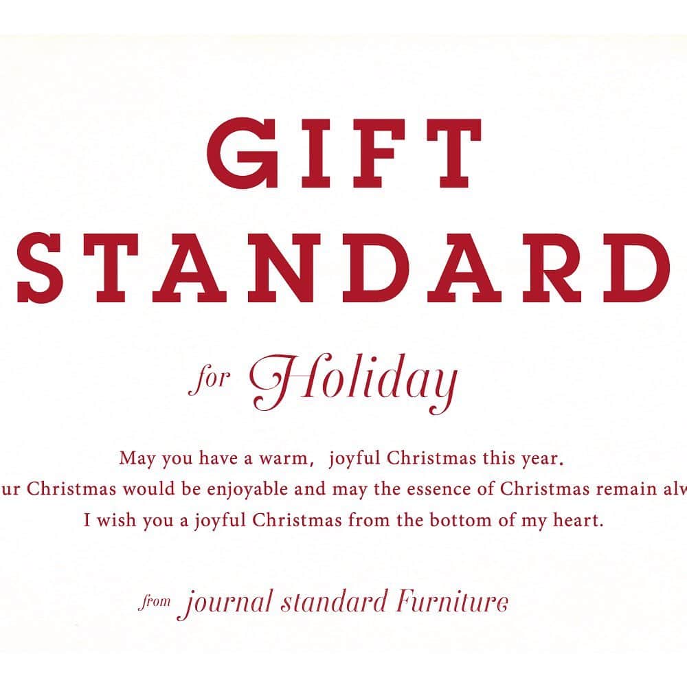 journal standard Furnitureさんのインスタグラム写真 - (journal standard FurnitureInstagram)「. 2019 GIFT STANDARD for Holiday 親しい友人とのホームパーティーや大切な人とのプレゼント交換など、華やかで幸せな気分に包まれるクリスマス。 このシーズンならではのイベントに心躍らせている人も多いはず。 今年のクリスマスは何を贈る？ . 12回に分けておすすめアイテムなどをご紹介。 . #journalstandardfurniture  #acmefurniture  #journalstandardsquare」12月11日 16時41分 - js_furniture
