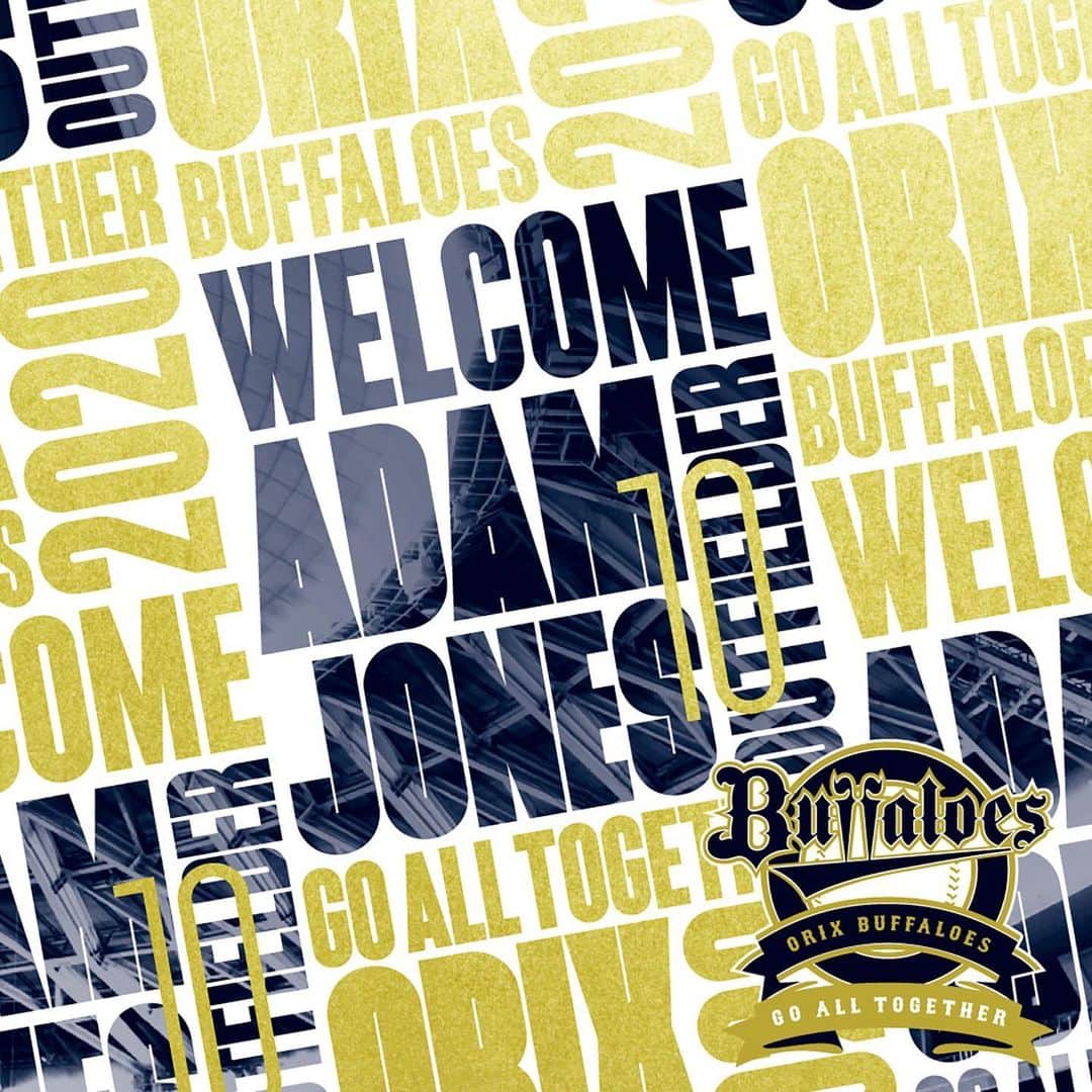 オリックス・バファローズさんのインスタグラム写真 - (オリックス・バファローズInstagram)「. Welcome 🤘Buffaloes 🤘AJ10⚾️ #AJ10 #adamjones #orixbuffaloes #ORIX #Buffaloes #JAPAN #OSAKA #KOBE #GOALLTOGETHER」12月11日 17時58分 - orix_buffaloes