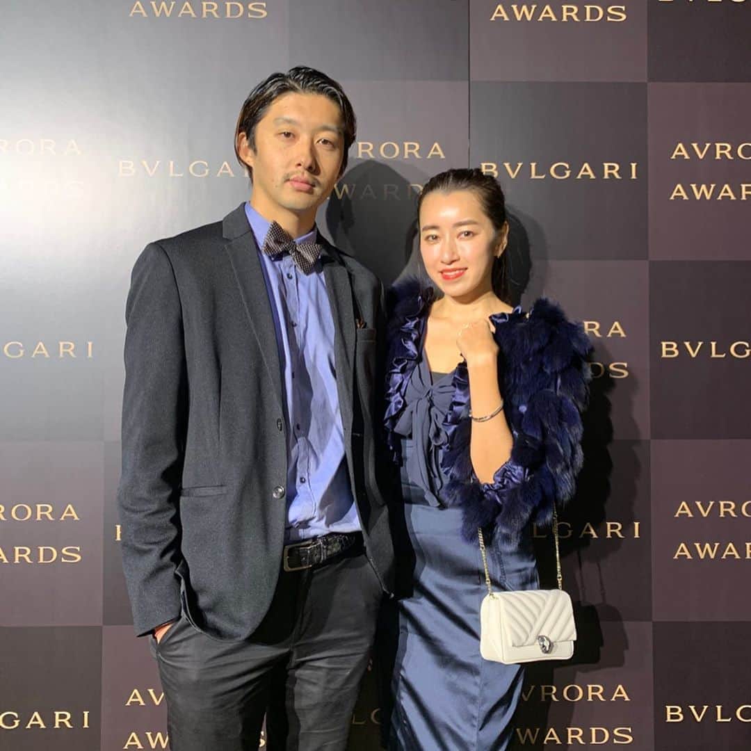 柴田翔平のインスタグラム：「BVLGARI AVRORA AWARDS  #bvlgari #avroraawards #inspiringwomen #アウローラアワード」
