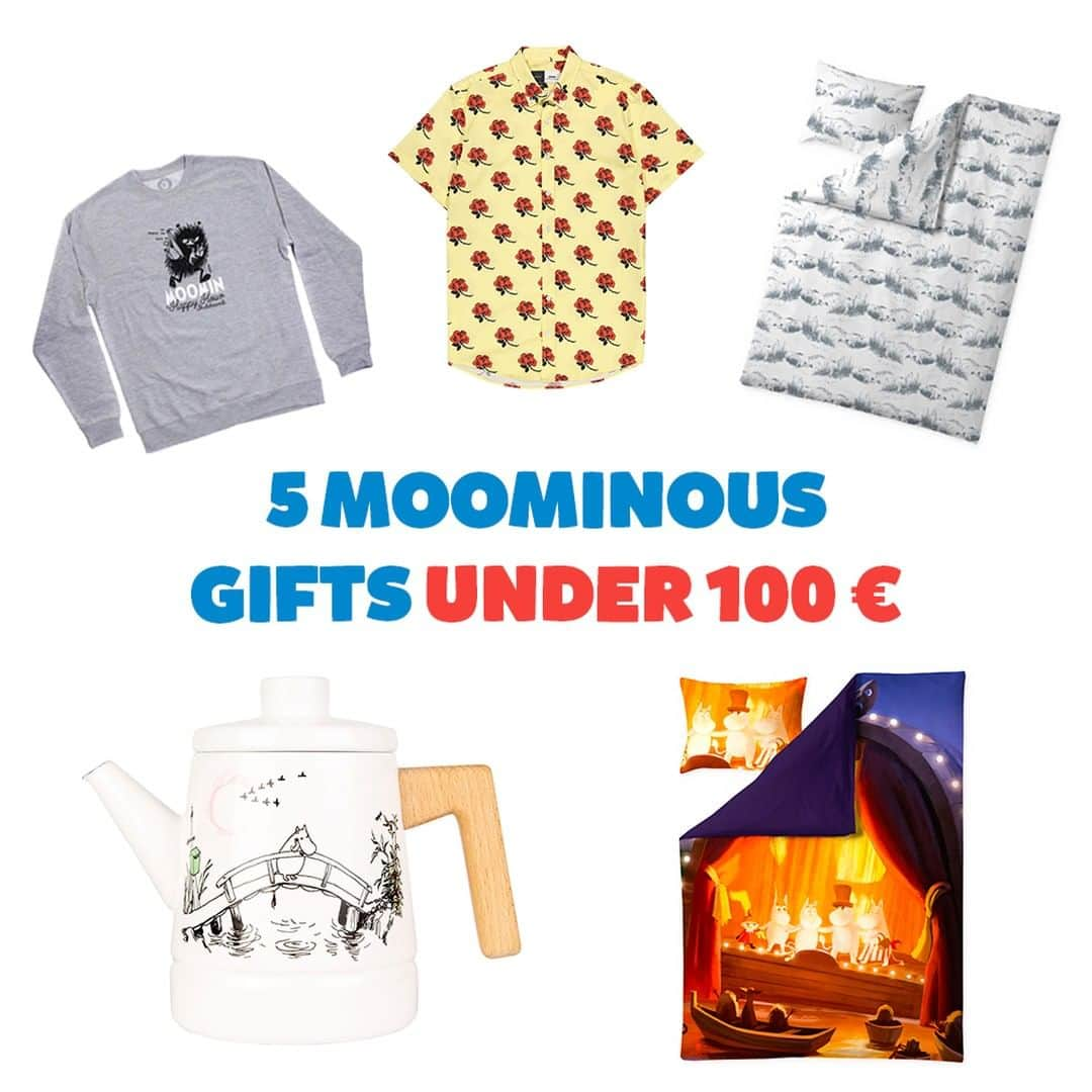 ムーミンさんのインスタグラム写真 - (ムーミンInstagram)「Looking for a Holiday gift for a #Moomin fan?😍 Here are 5 Moominous gifts under 100€ 👉 moom.in/gifts100e 💌 Have a look at the holiday deadlines on Moomin.com to make sure your Moominous gifts make it there in time🎁 💌 #moomin #moominofficial #moomincom」12月11日 19時01分 - moominofficial