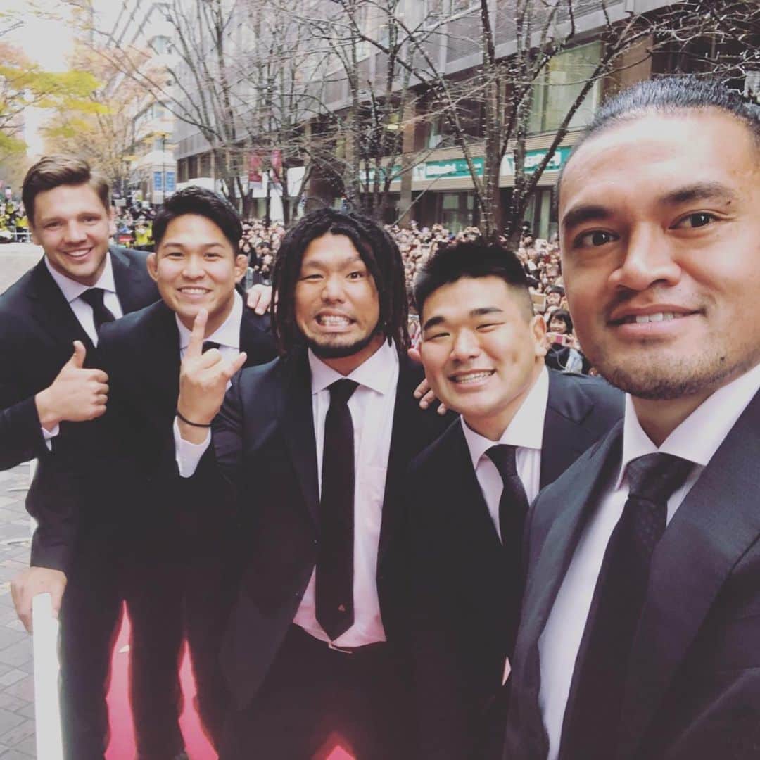 姫野和樹さんのインスタグラム写真 - (姫野和樹Instagram)「' ありがとうございました！！😊 これからも日本のラグビーを よろしくお願いします。」12月11日 19時02分 - kazukihimeno