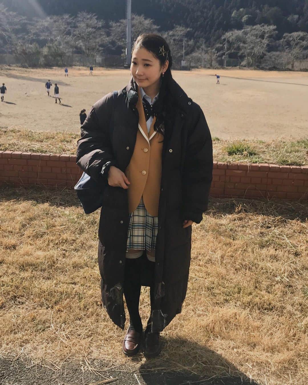 斎藤なりのインスタグラム：「2020年1月24日公開映画「シグナル100」 クラスメート全員で行われるデスゲーム🌙 是非劇場に見にきてね💮 . #シグナル100」