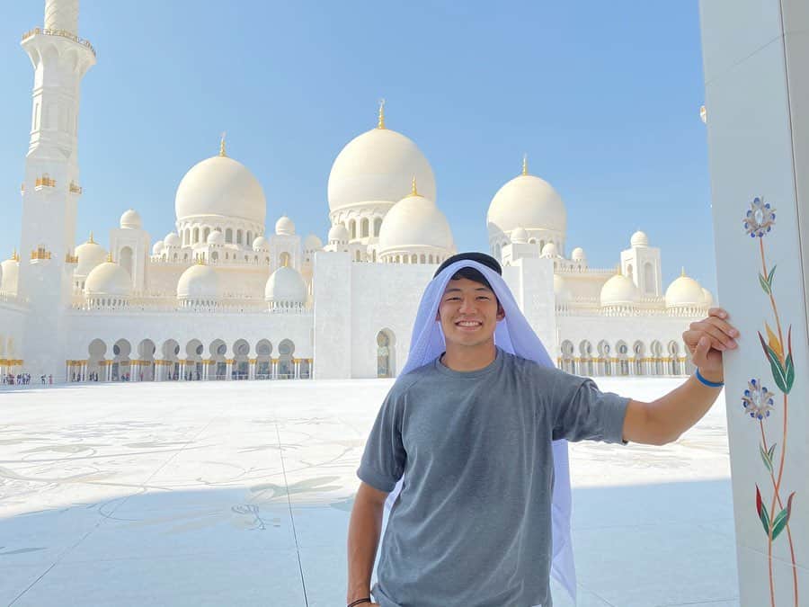 藤田慶和さんのインスタグラム写真 - (藤田慶和Instagram)「Shiekh Zayed Grand Mosque🕌 #セブンズ #日本代表 #sevens #japan #dubai #dubai7s #mosque #sheikhzayedmosque」12月11日 19時45分 - yoshikazu15