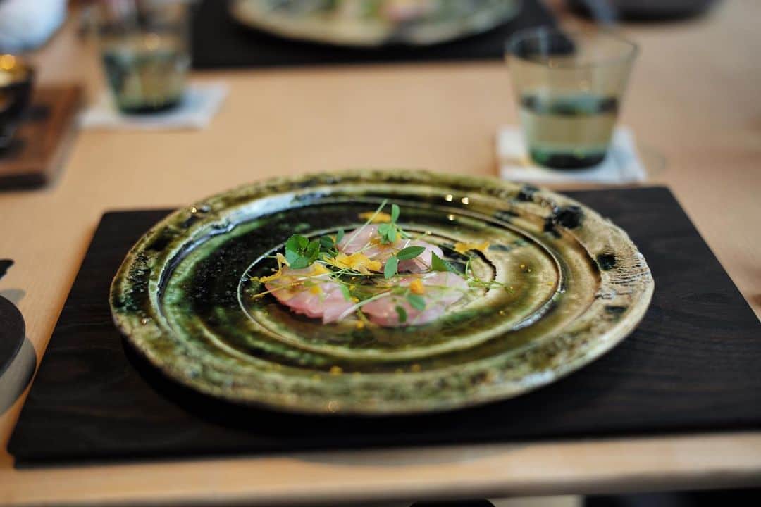 木本泉さんのインスタグラム写真 - (木本泉Instagram)「-﻿ 京都の食材や裏山で採れたものを使って作られたお料理🍝﻿ ﻿ お庭を眺めながら、ゆっくりランチ😌﻿ ﻿ #amankyoto#アマン京都#京都」12月11日 21時43分 - izumikimoto